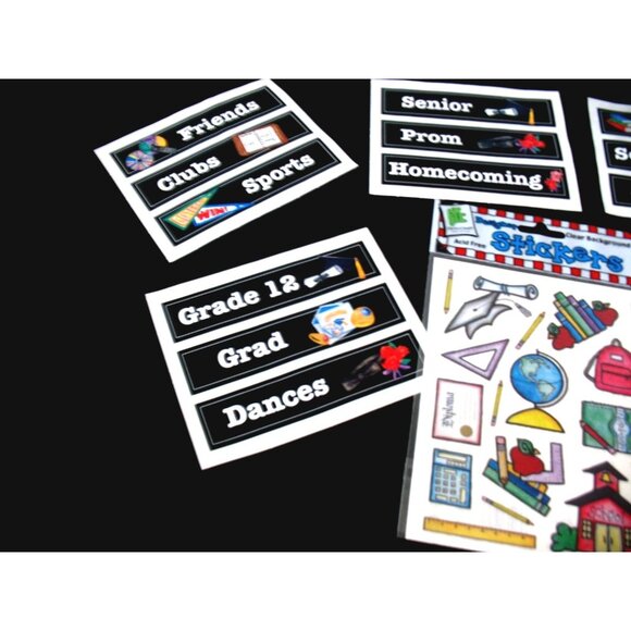 Creative Memories Graduate Cheerleading Pep Rally Photo album accessories - Picture 6 of 13